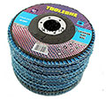 Dronco - 10 Pack Flap Disc - Zirconiated - Tool and Fixing Suppliers